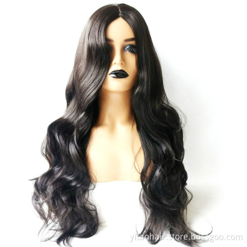 Romance explosive head wig synthetic braiding long wave hair wig deputy synthes tfnadvanced rose net headgear wig